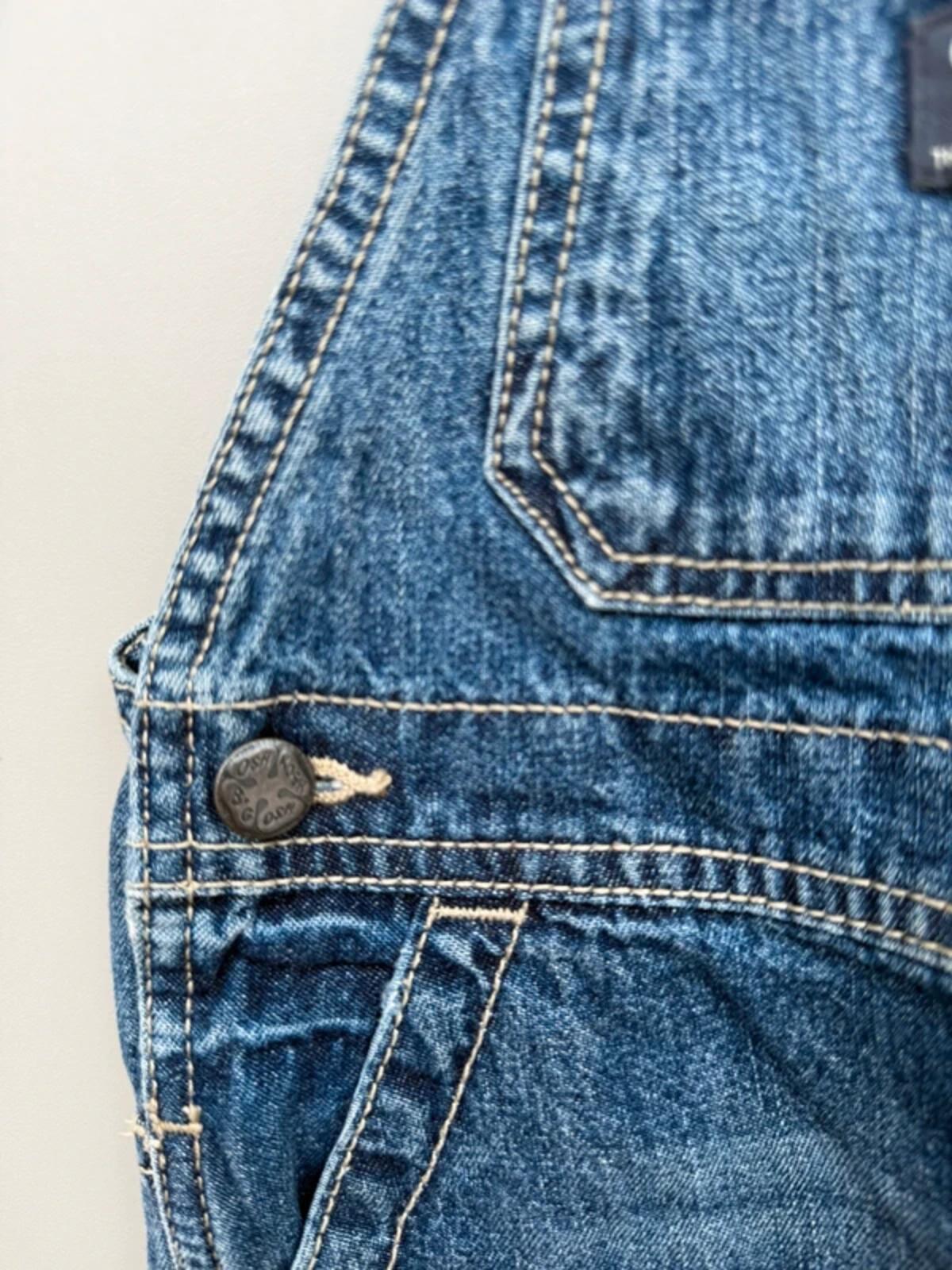Oshkosh Classic Denim Shortalls 12M