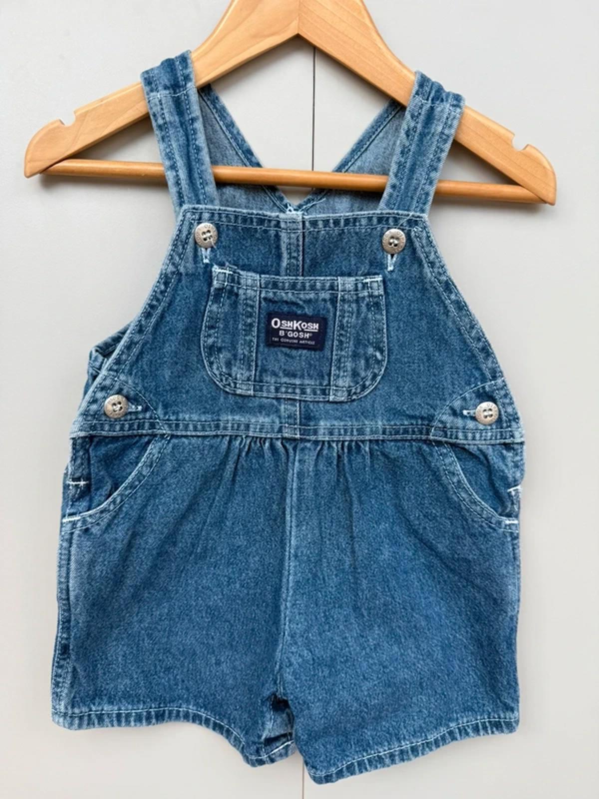 Oshkosh Vintage Denim Dungarees 6/9M