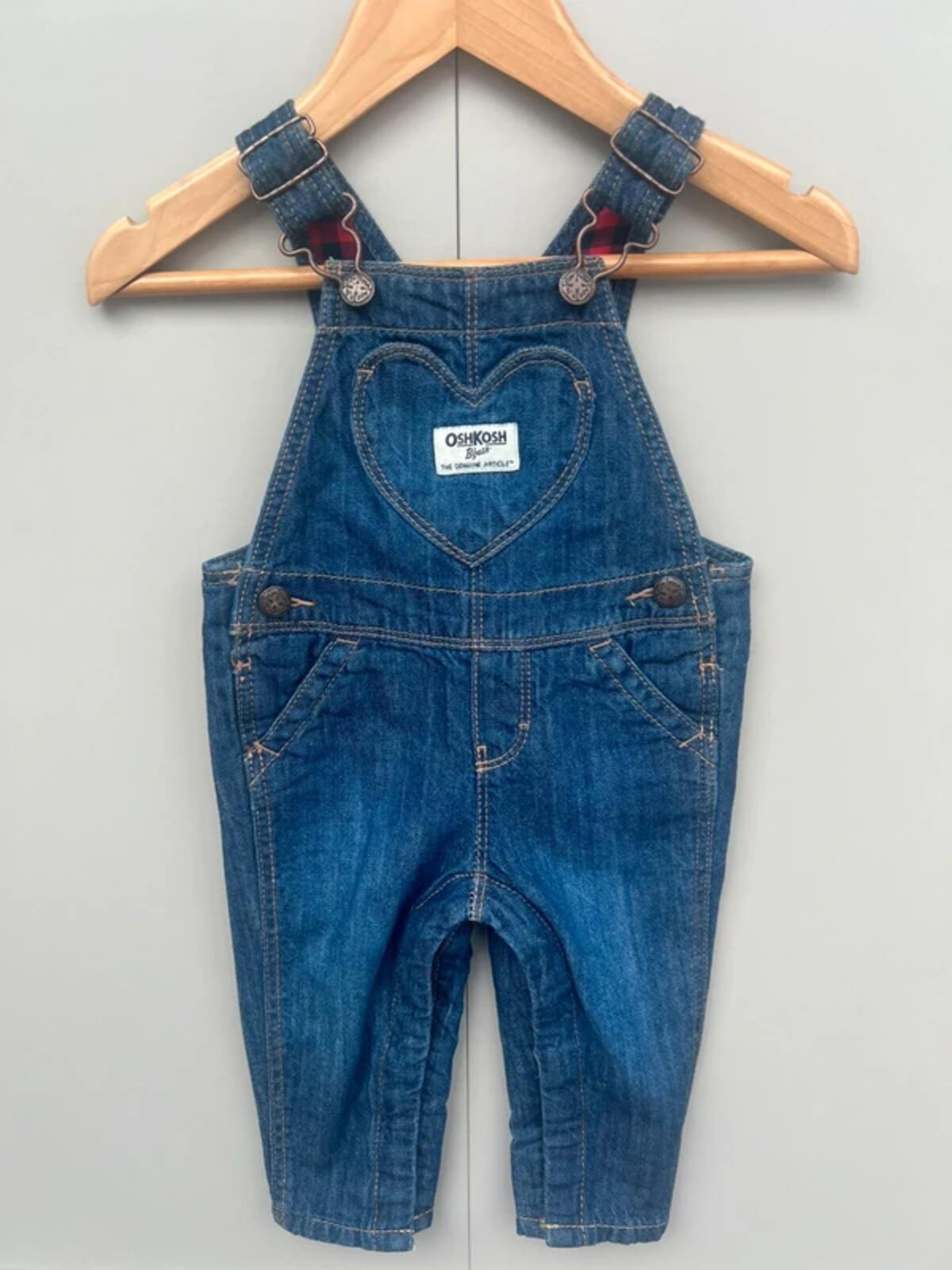 Oshkosh Denim Dungarees 6M