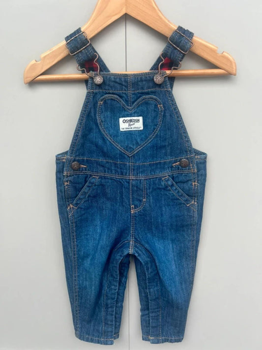 Oshkosh Denim Dungarees 6M