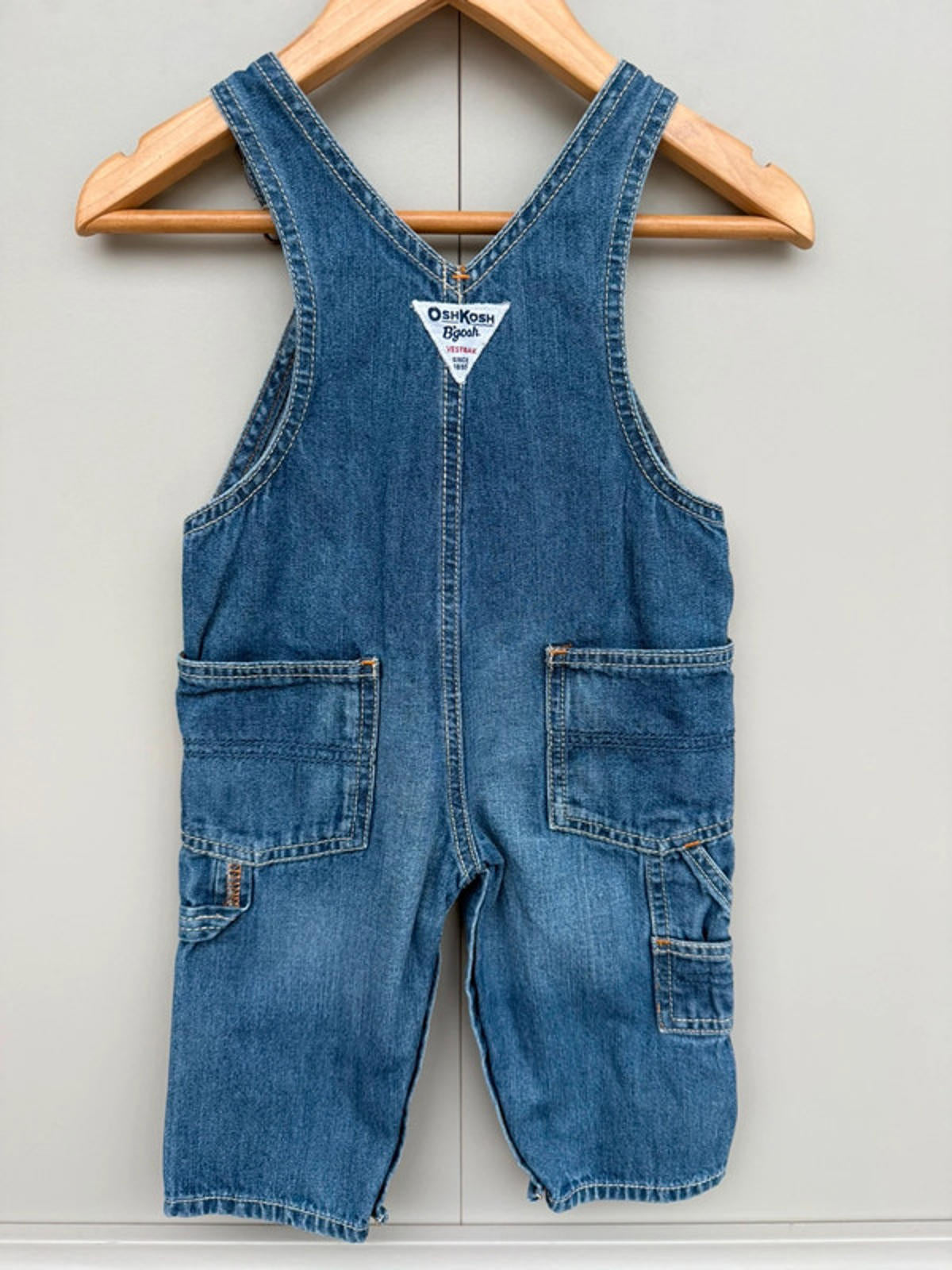 Oshkosh Classic Denim Dungarees 9M
