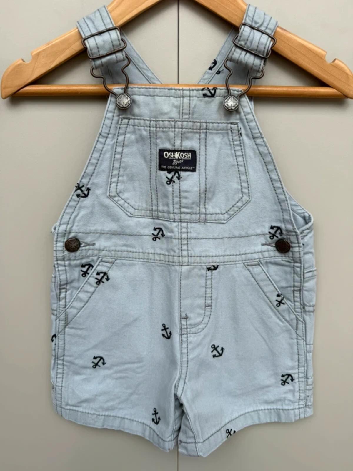 Oshkosh Anchor Shortall Dungarees 9M