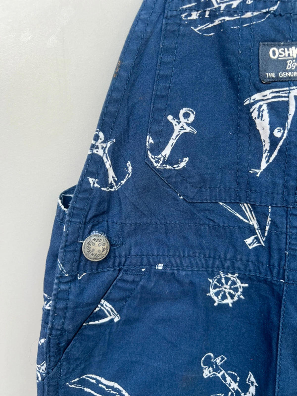 Oshkosh Anchor Shortall Dungarees 24M
