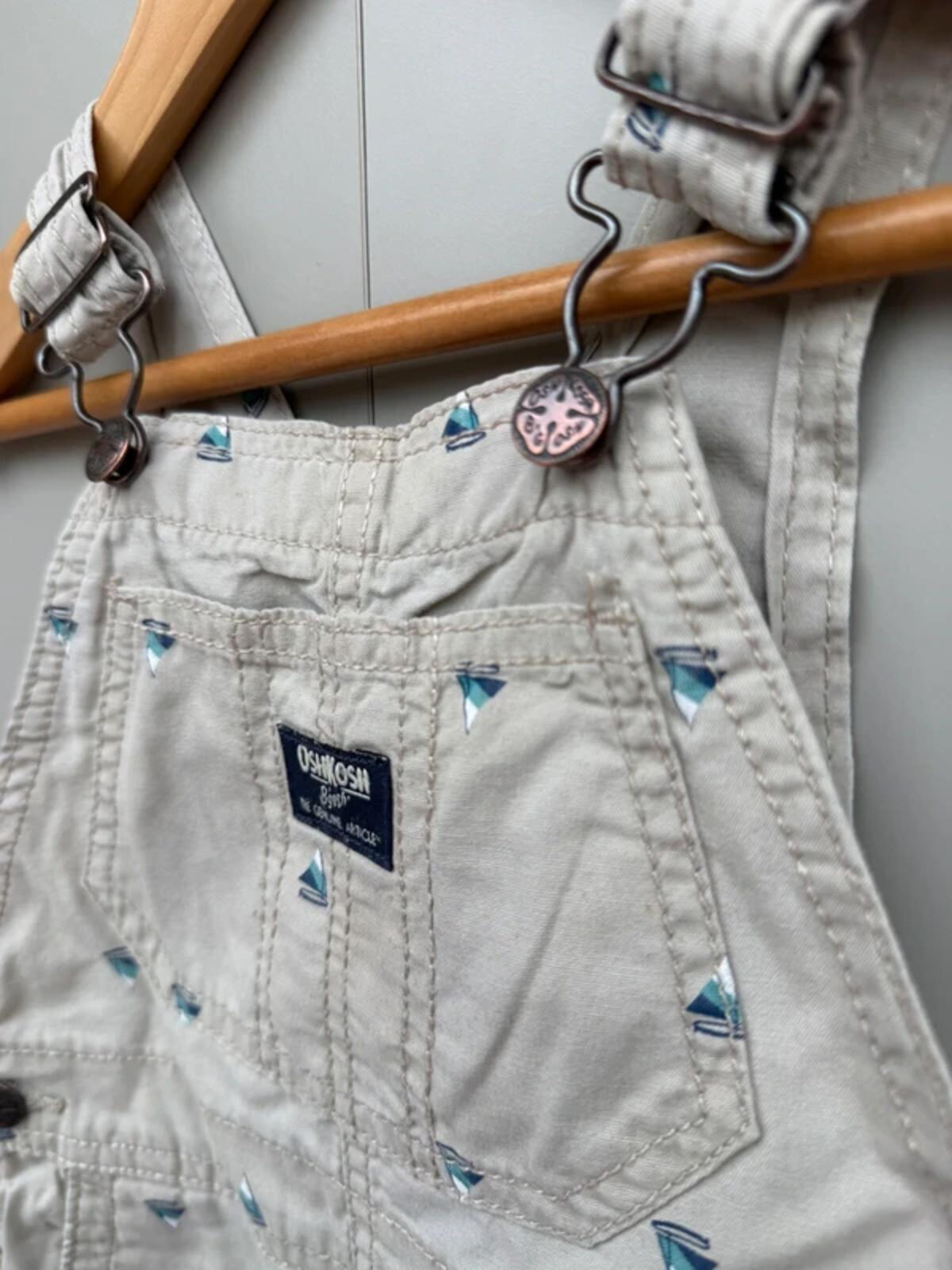 Oshkosh Boat Shortall Dungarees 24M