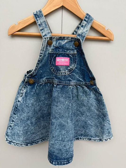 Oshkosh Vintage Denim Dress 2T