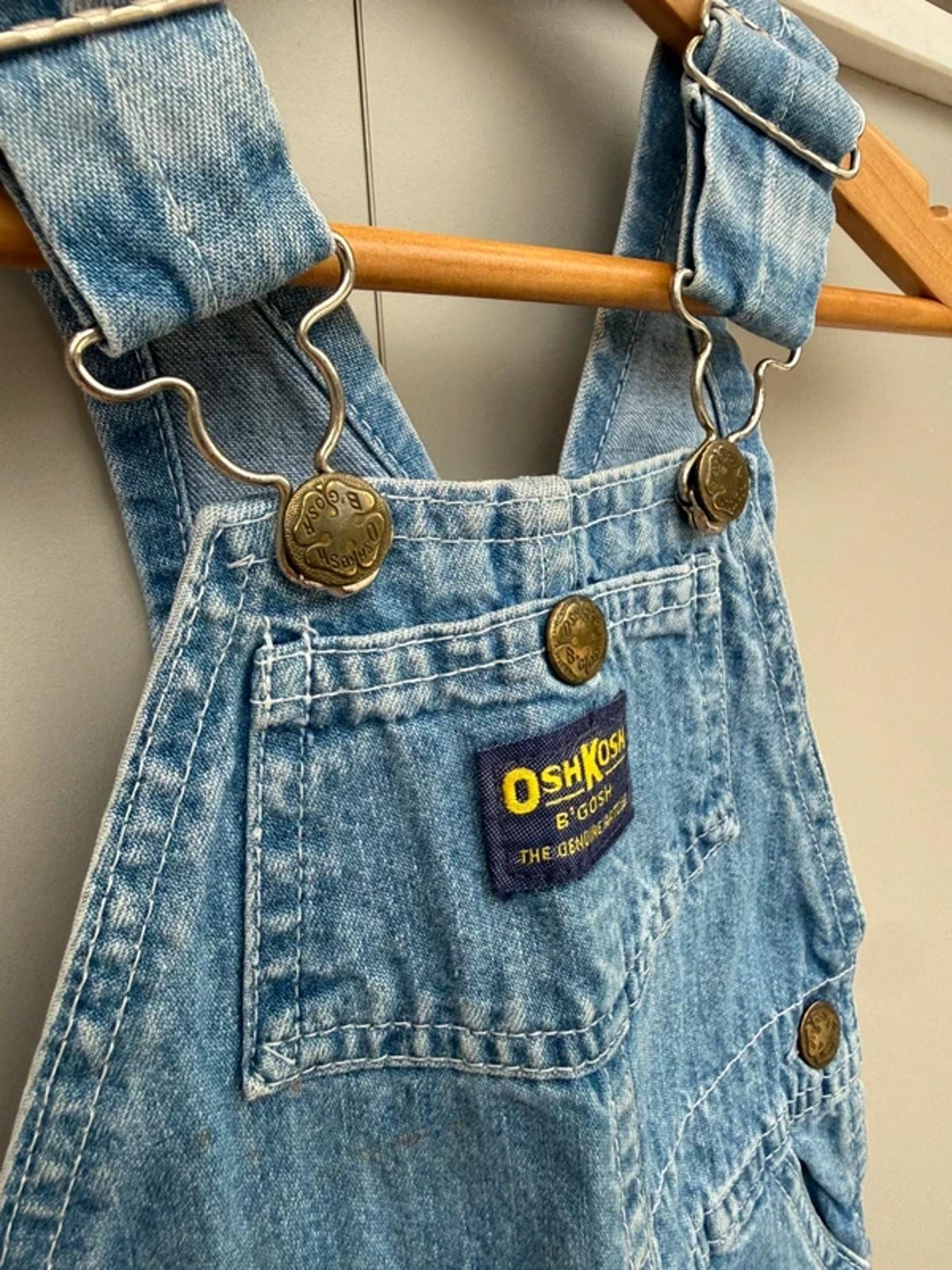 Oshkosh Vintage Denim Dungarees 2T