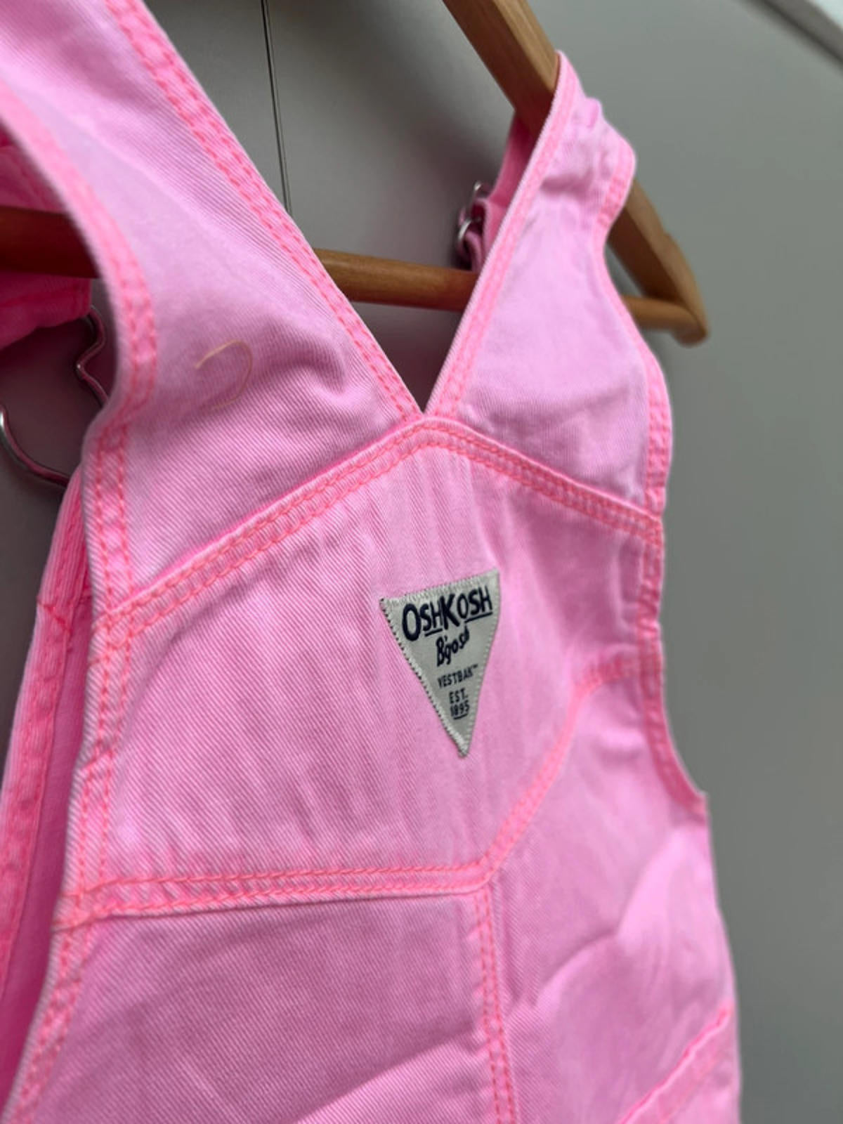 Oshkosh Hot Pink Shortalls 18M