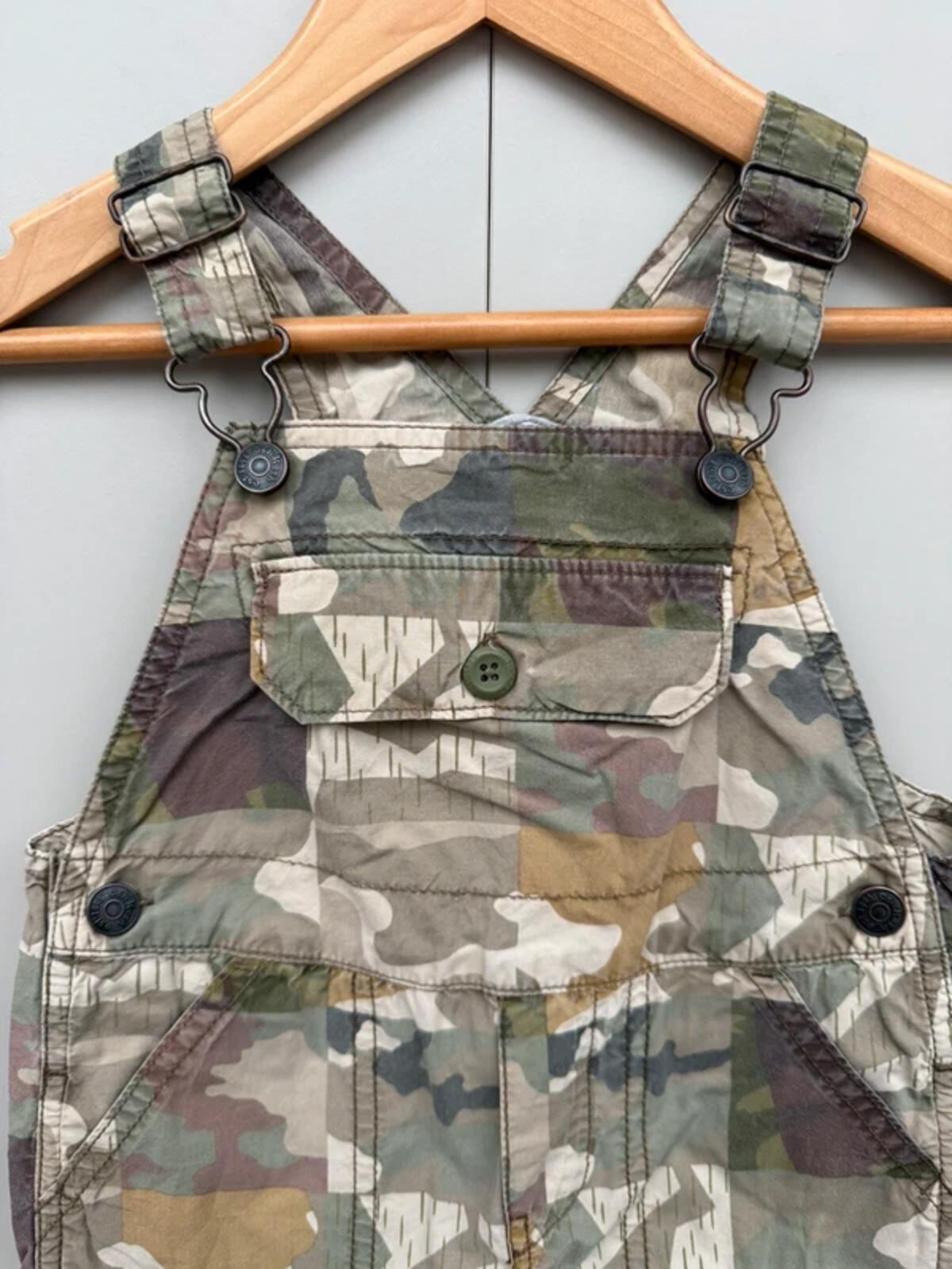 Oshkosh Camouflage Shortall Dungarees 18M