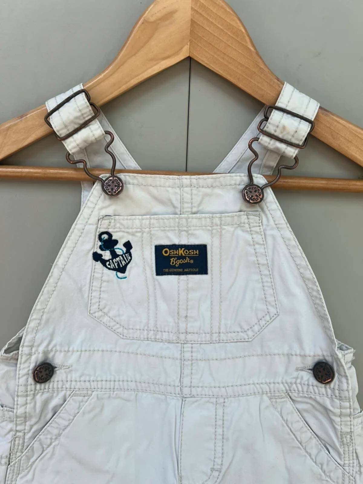 Oshkosh Cotton Shortall Dungarees  9M