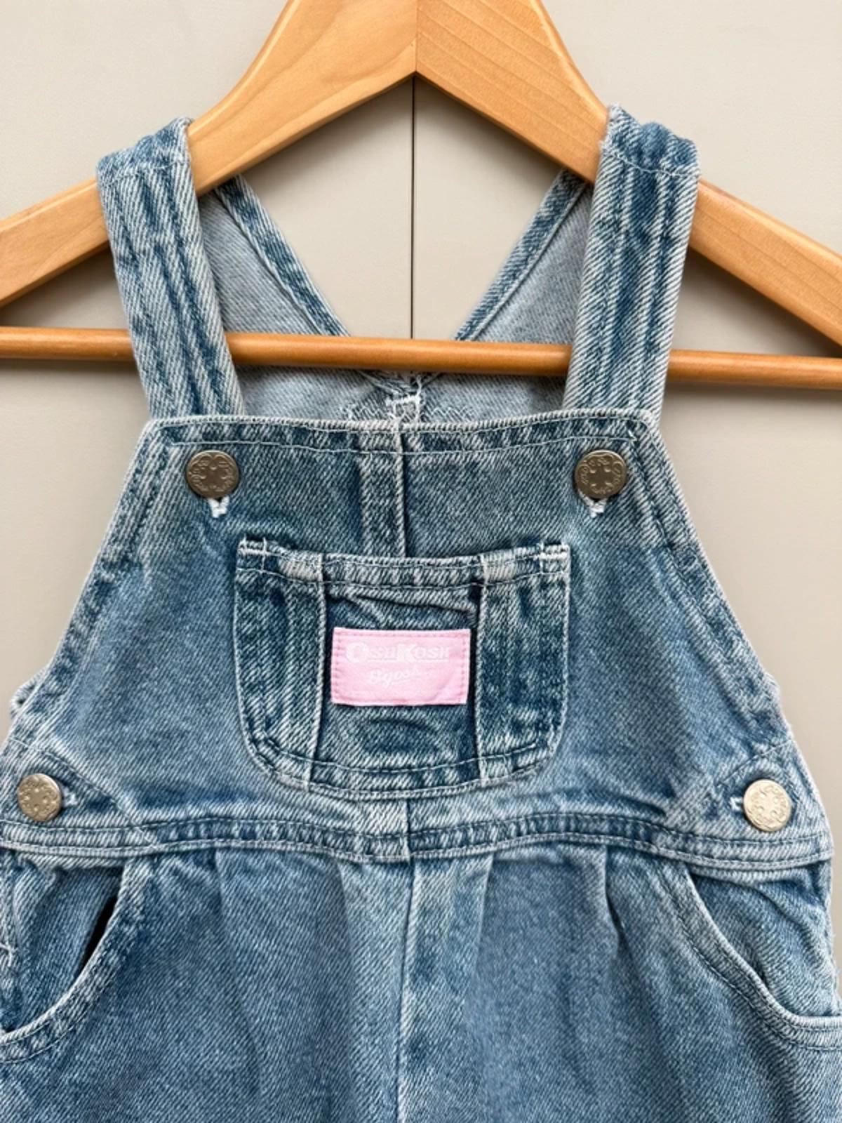 Oshkosh Vintage Denim Dungarees 6/9M