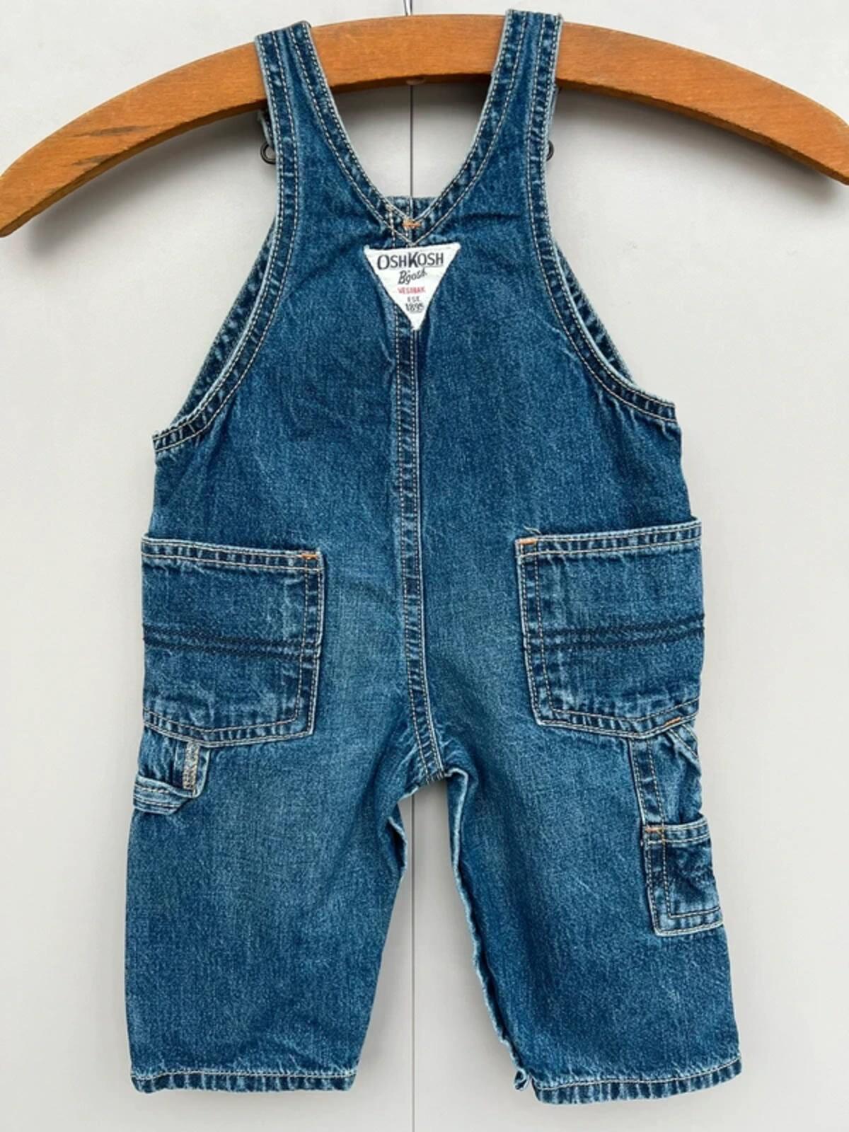 Oshkosh Classic Denim Dungarees 6M