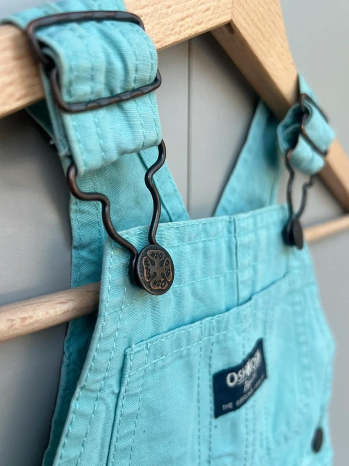 Oshkosh Cotton Shortalls 6/9M