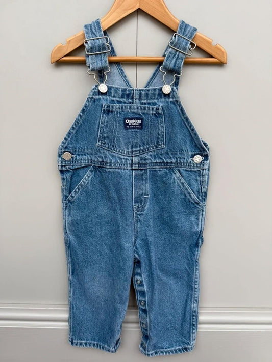 Oshkosh Vintage Denim Dungarees 2T
