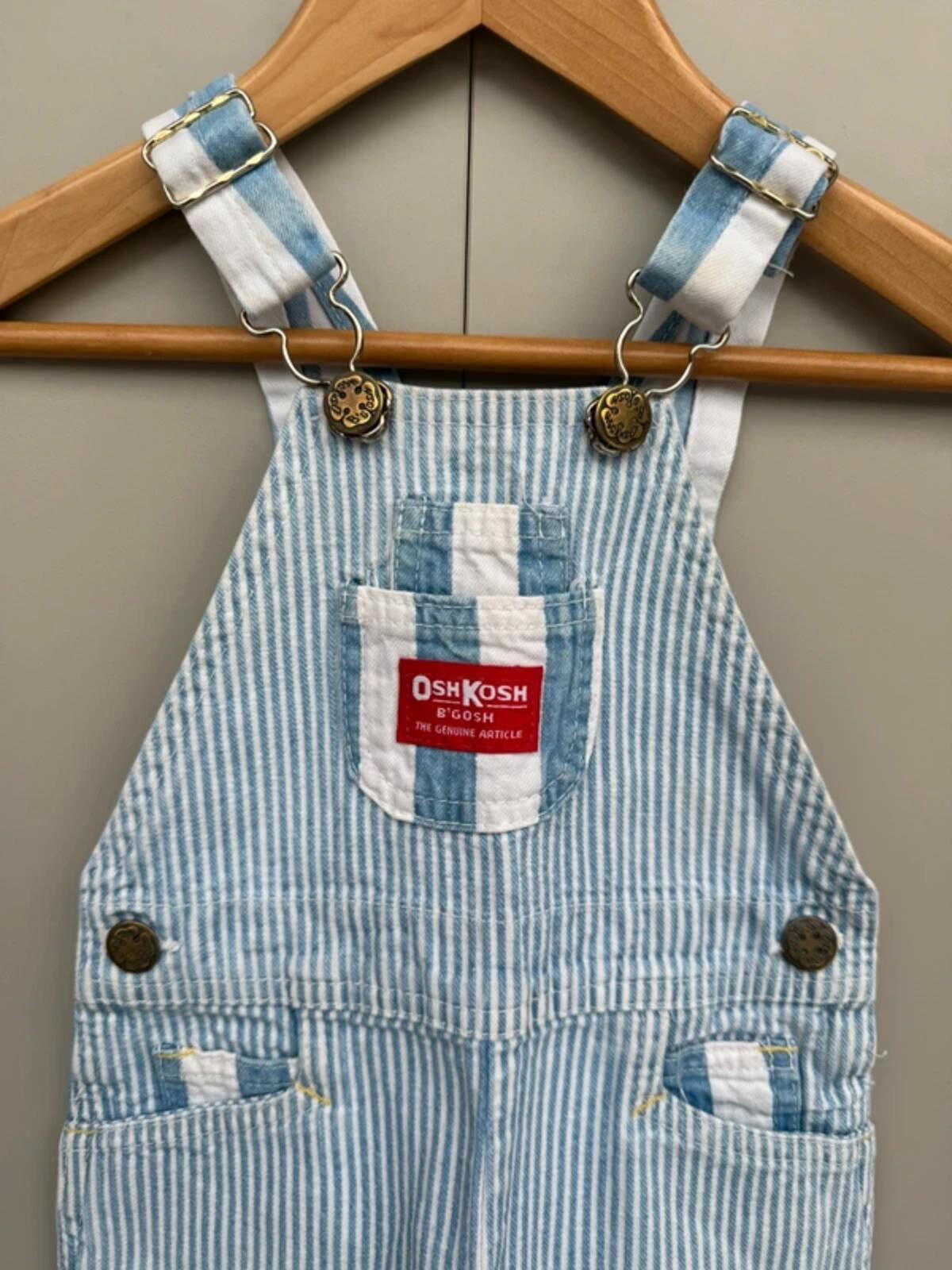 Oshkosh Vintage 80s Shortall Dungarees 24M