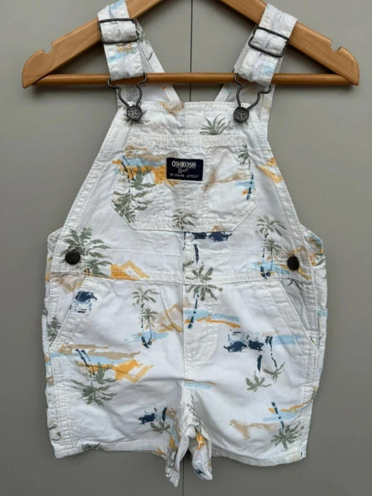 Oshkosh Beach Shortall Dungarees 18M