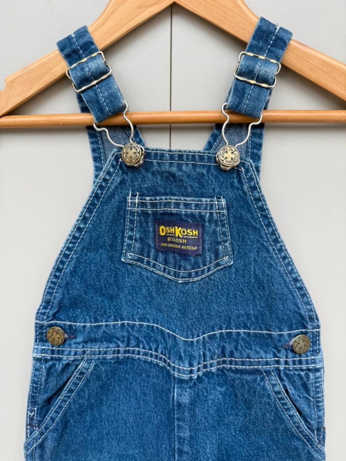 Oshkosh 80s USA Denim Dungarees 24M