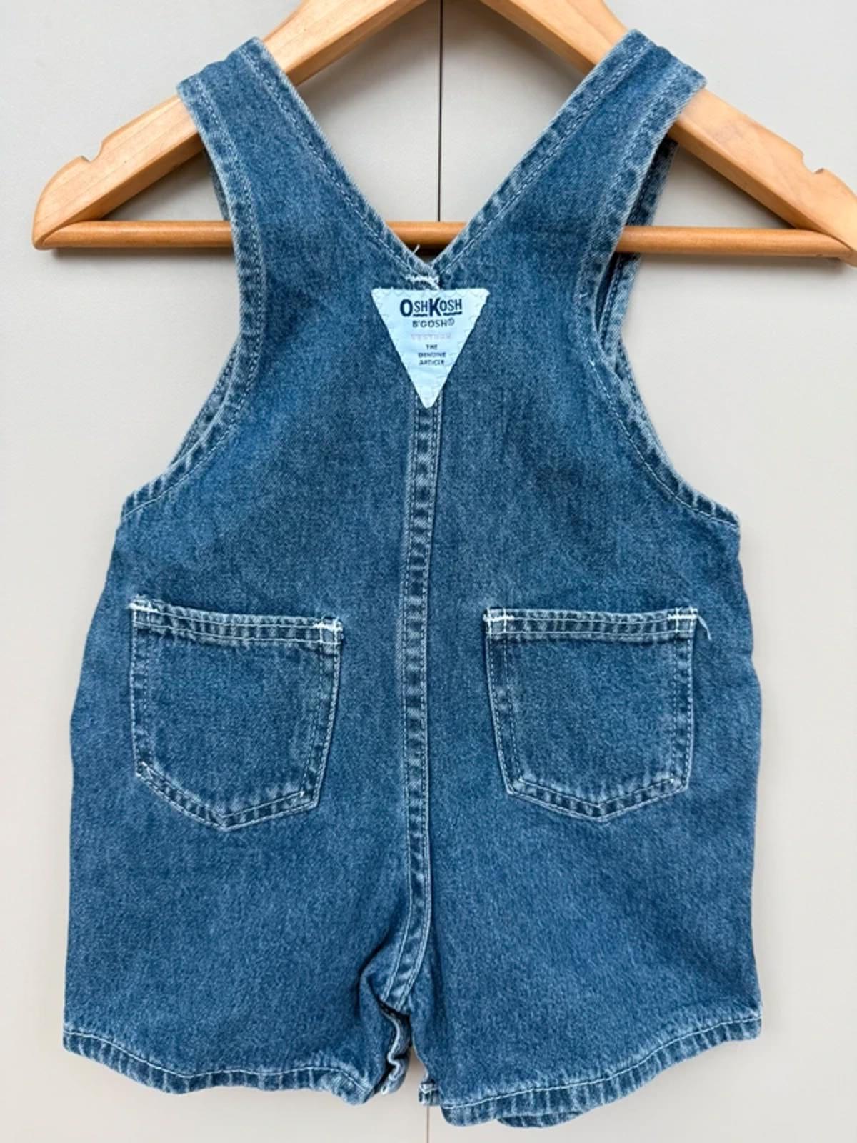 Oshkosh Vintage Denim Dungarees 6/9M