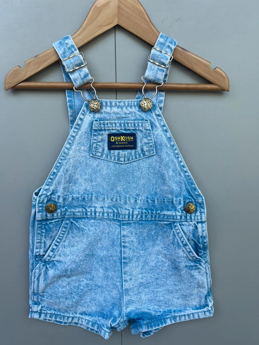 Oshkosh Vintage Denim Shortalls 24M