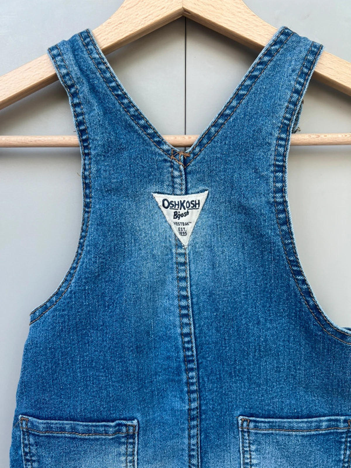 Oshkosh Denim Shortalls 2T