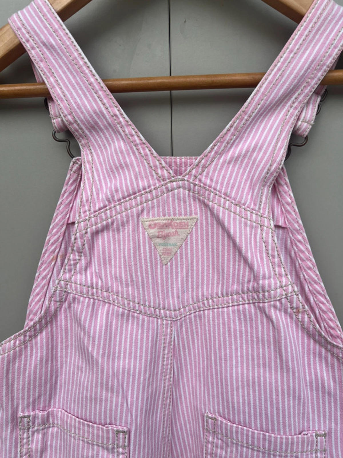 Oshkosh Vintage Hickory Dungarees 4T (play condition)