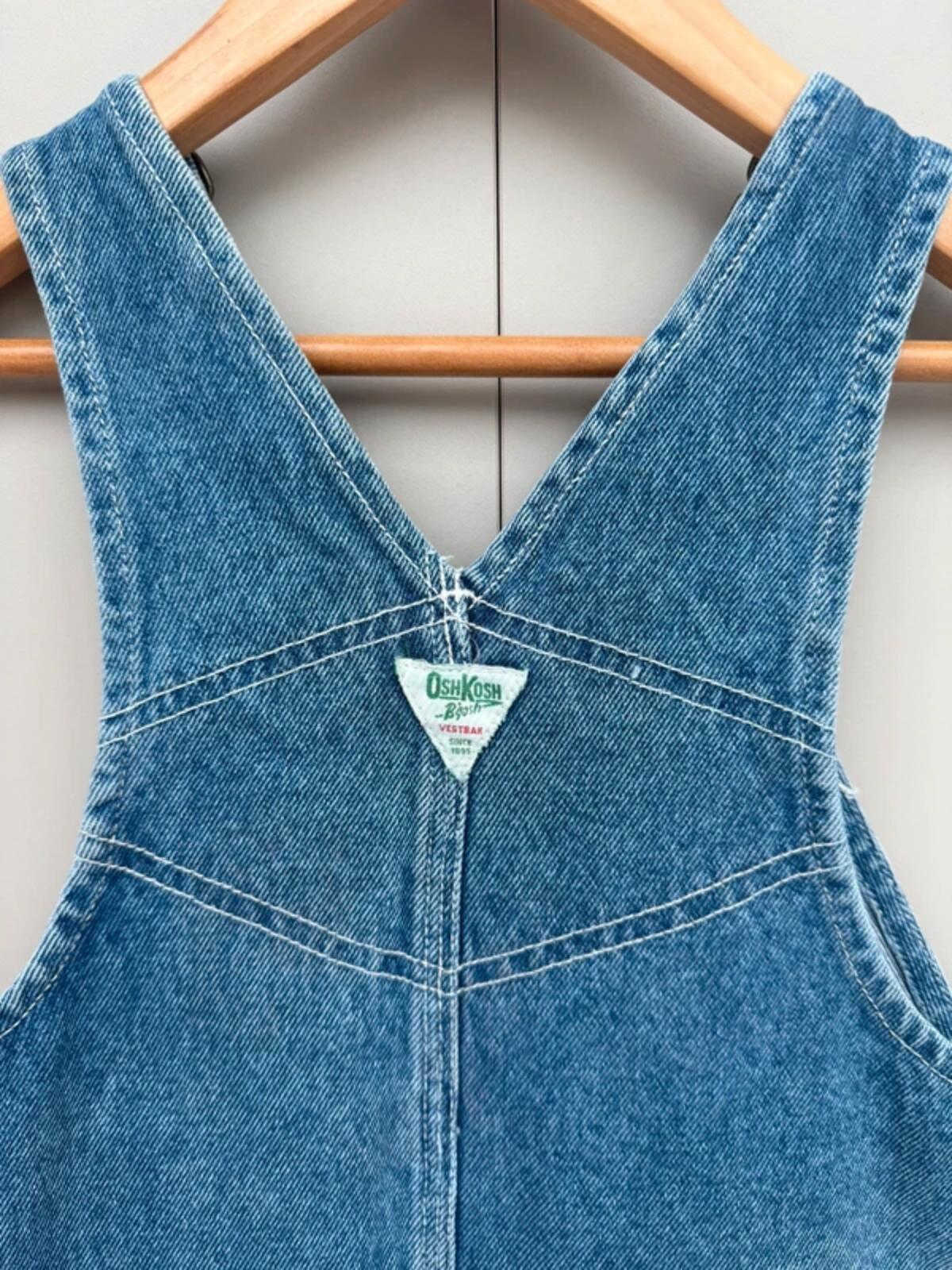 Oshkosh Vintage Dungaree Denim Dress 5T