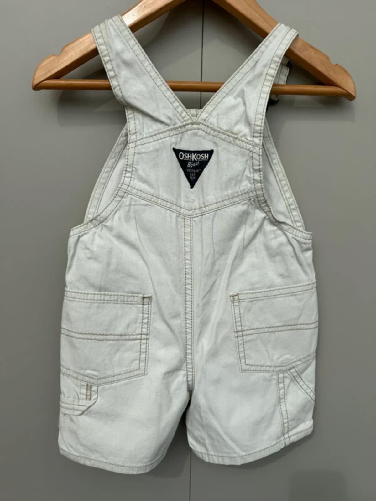 Oshkosh Cotton Shortall Dungarees 18M