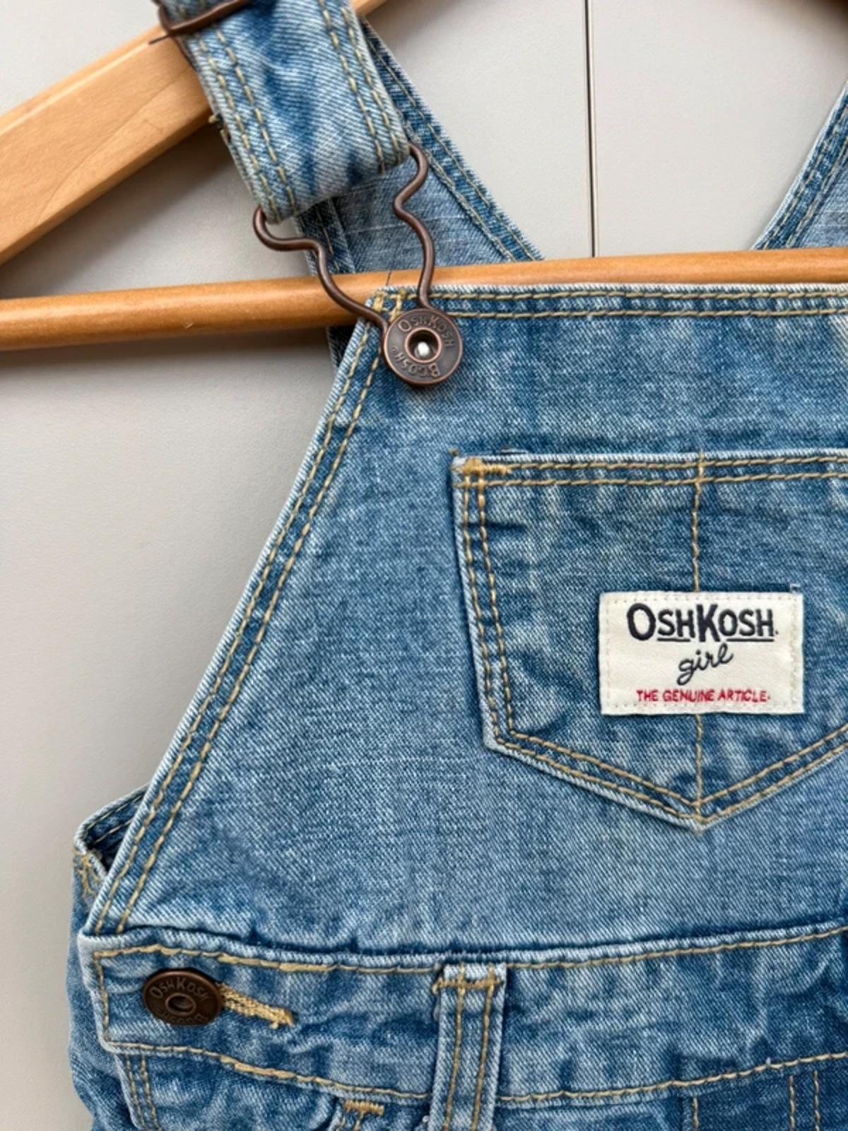Oshkosh Denim Shortall Dungarees 6M