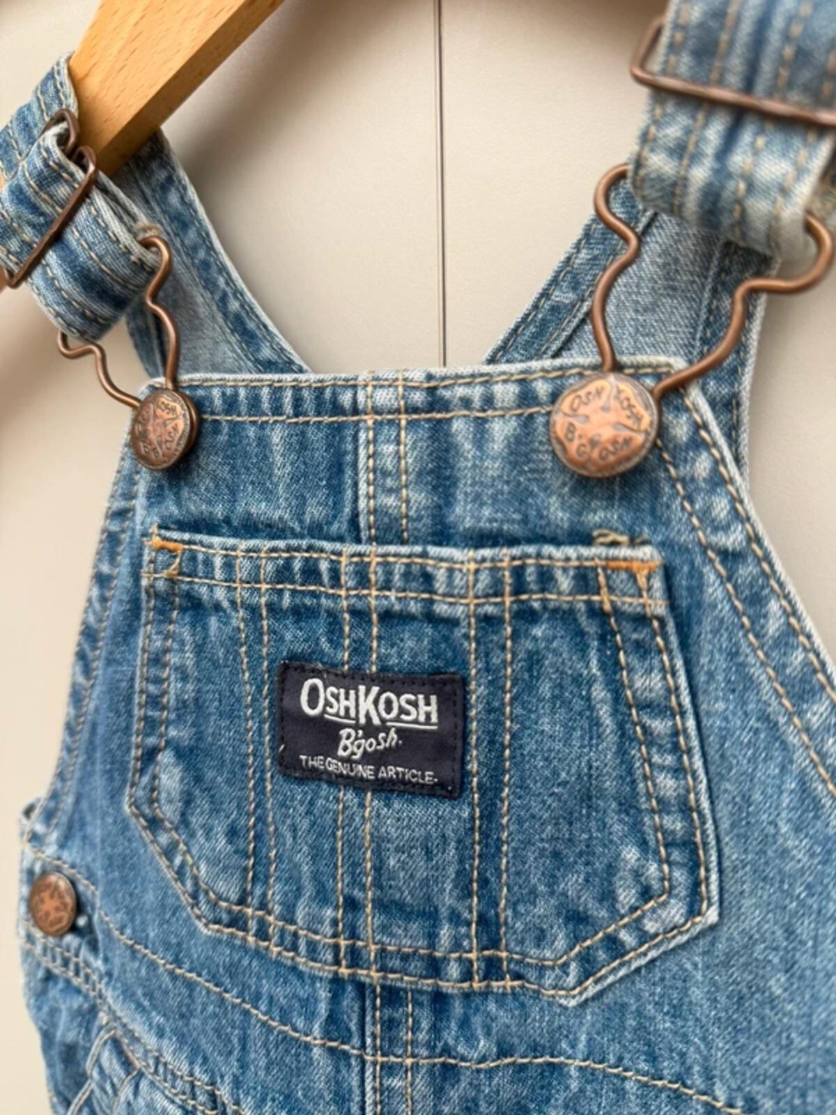 Oshkosh Classic Denim Dungarees 6M