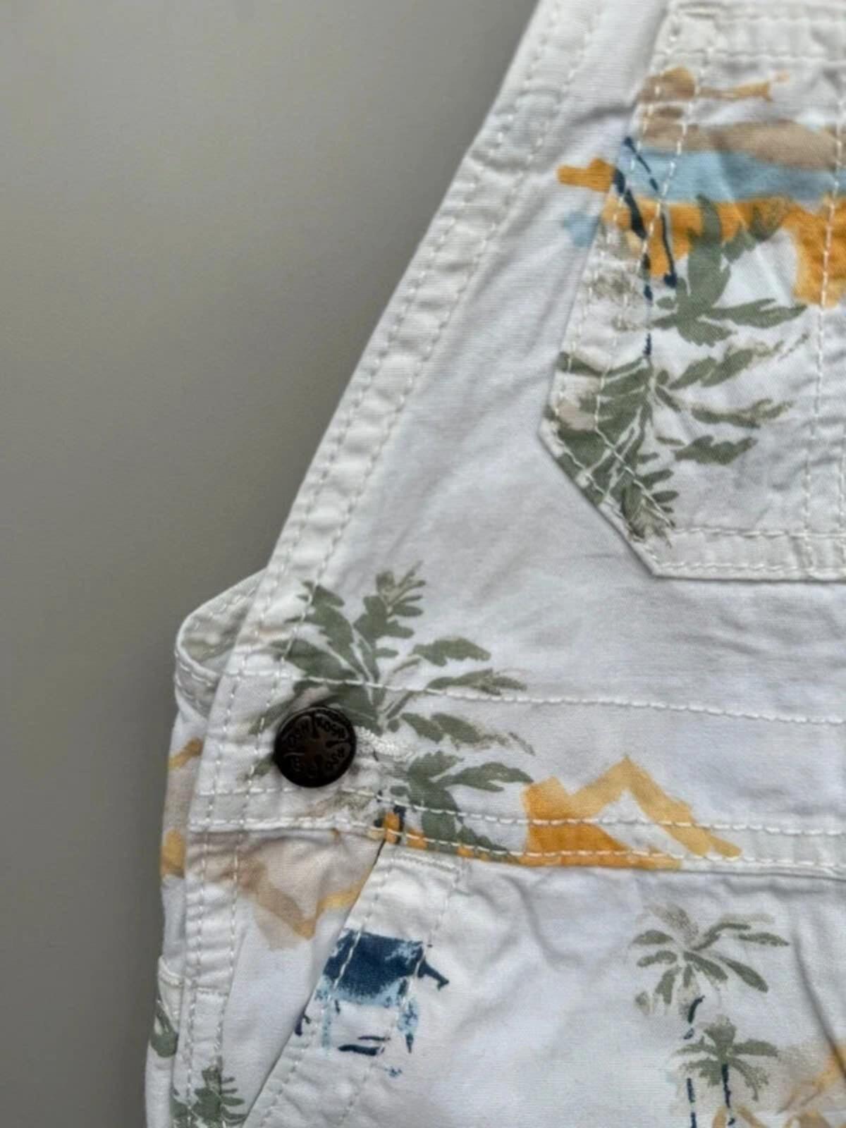 Oshkosh Beach Shortall Dungarees 18M
