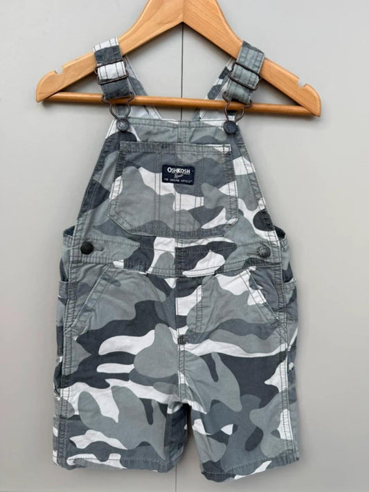 Oshkosh Camouflage Shortall Dungarees 24M