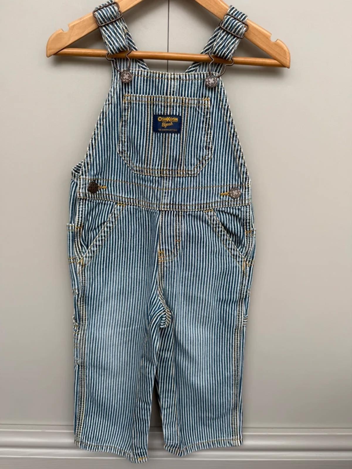 Oshkosh Vintage Hickory Dungarees 18M