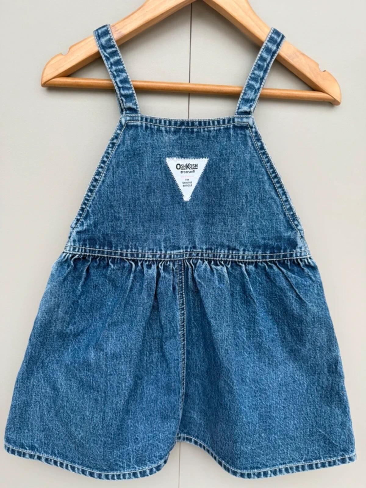 Oshkosh Vintage Denim Dress 24M