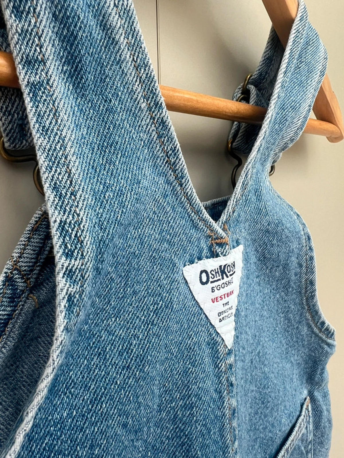Oshkosh Vintage Shortall Dungarees 2T