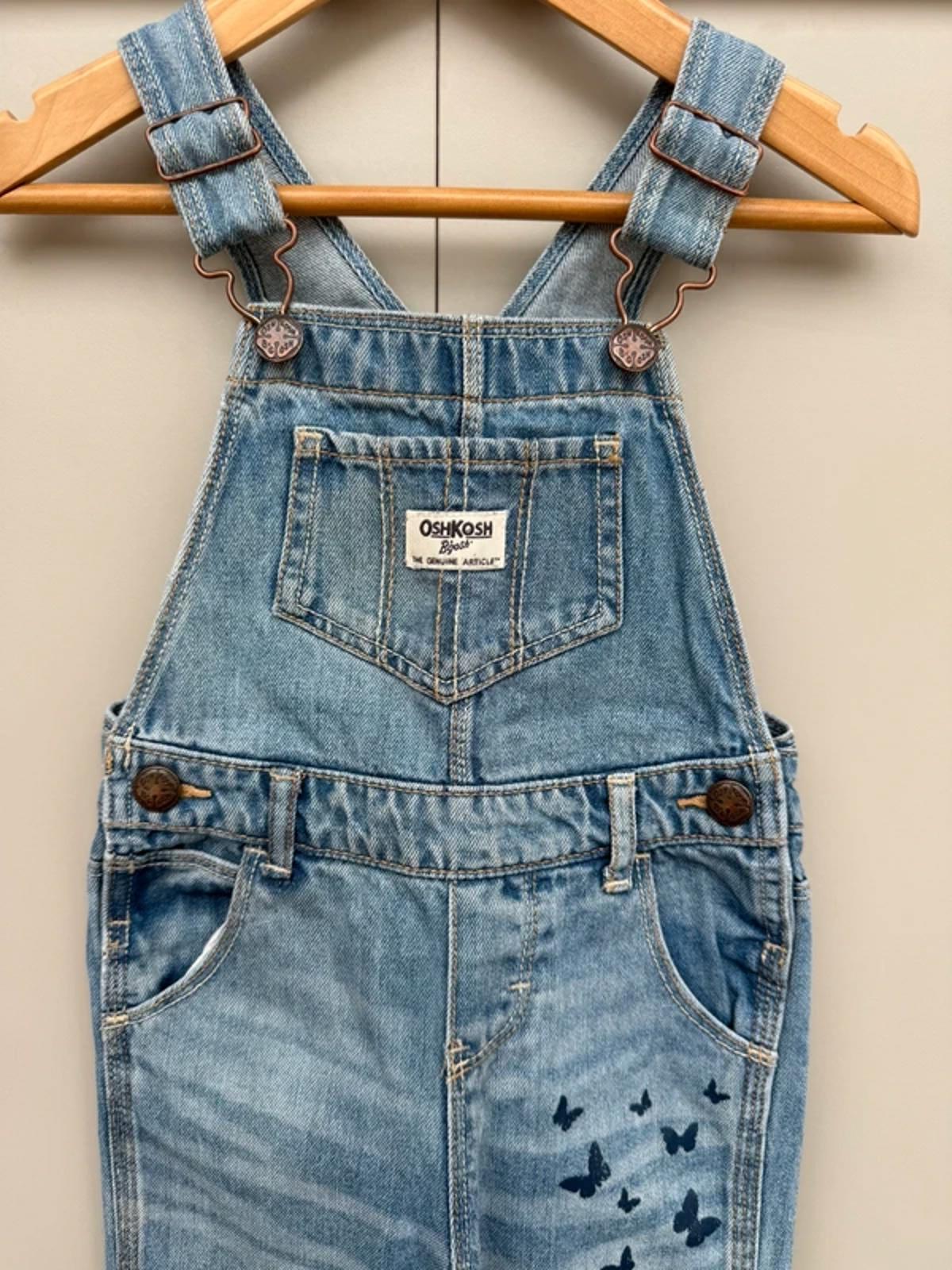 Oshkosh Denim Butterfly Dungarees 3T