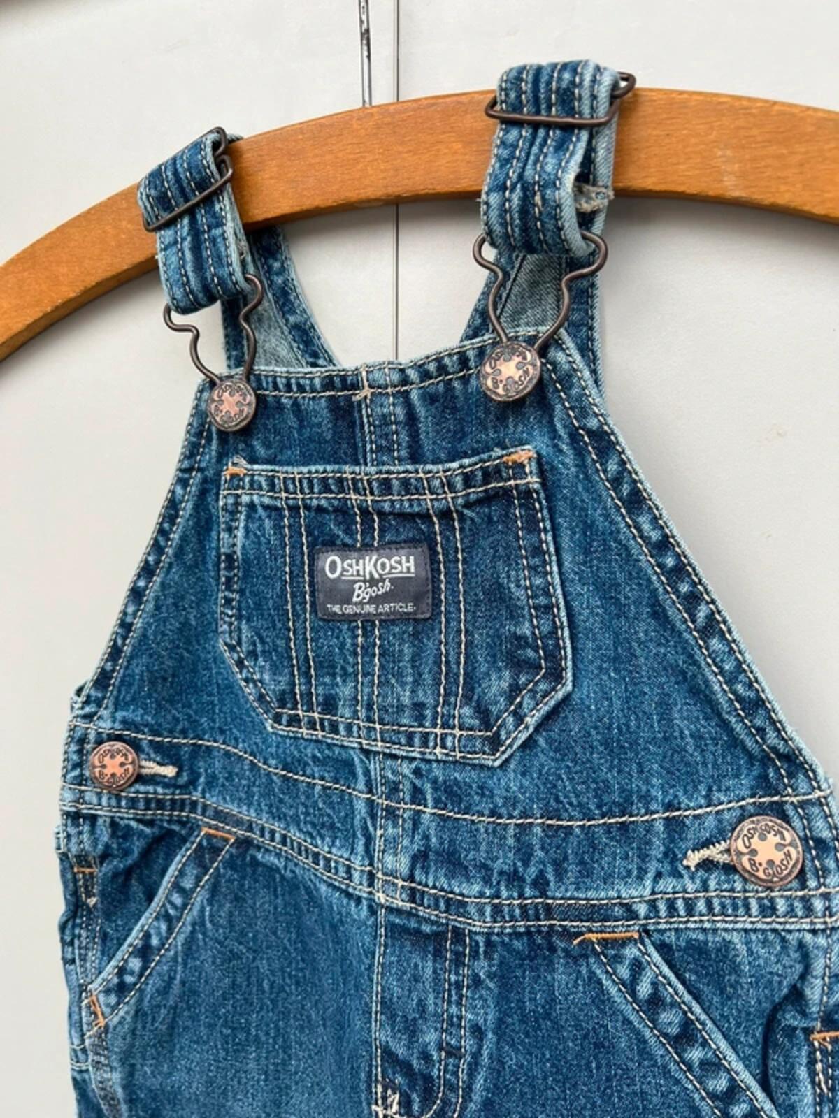 Oshkosh Classic Denim Dungarees 6M