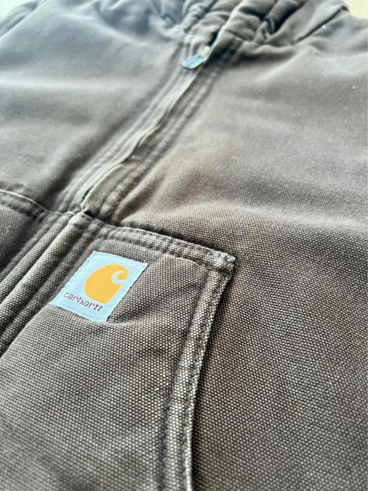 Carhartt Brown Insulated Carhattt Jacket S (7-8)