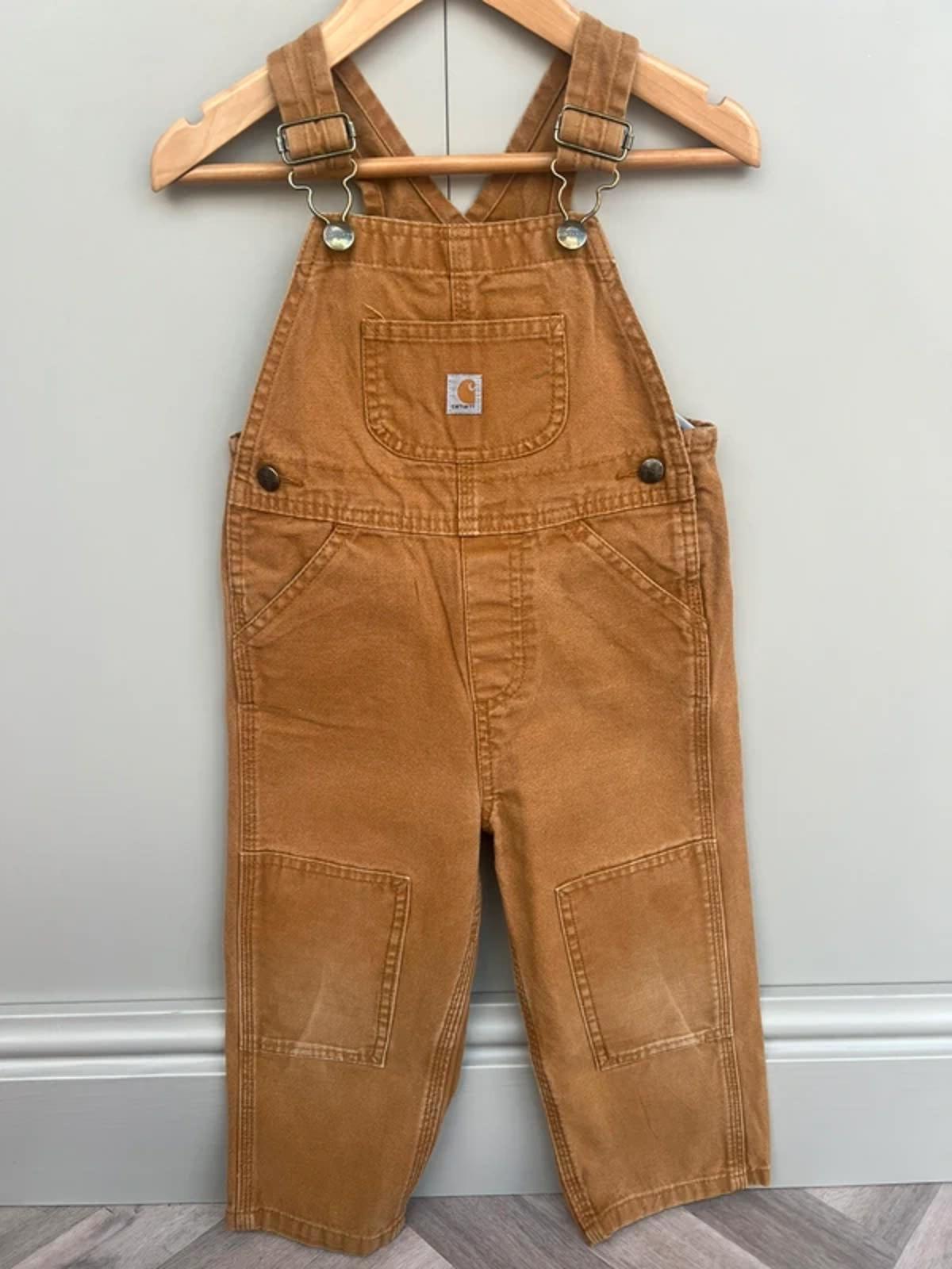 Carhartt Tan Dungarees 3T