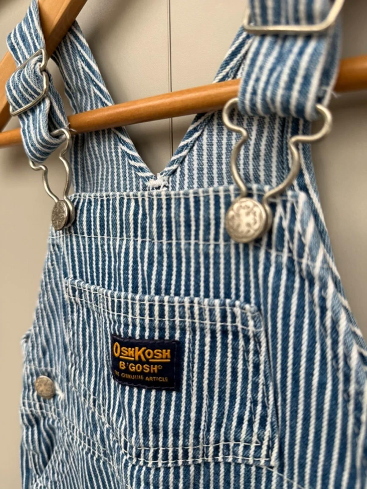 Oshkosh Vintage Hickory Dungarees 9M