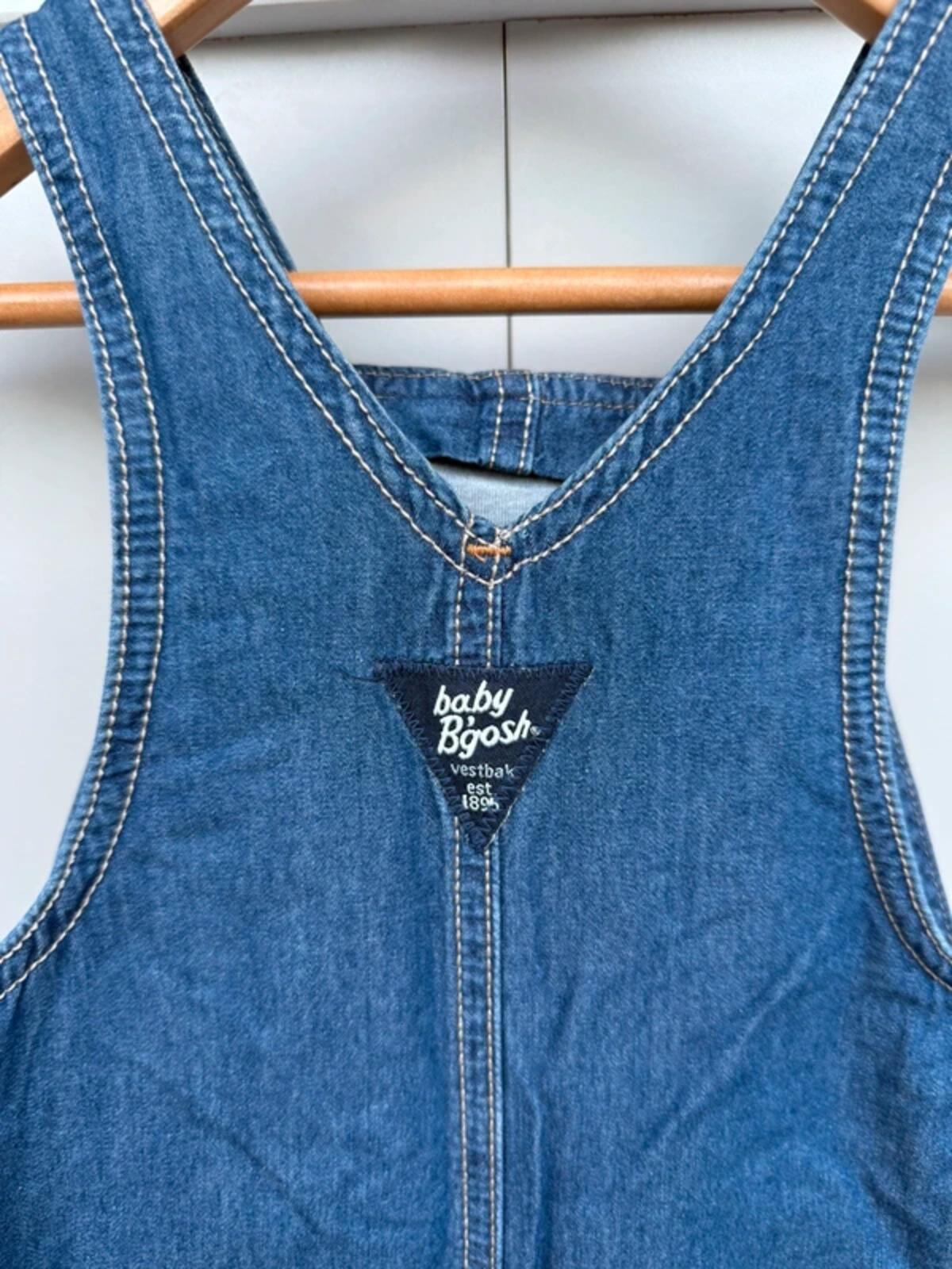 Oshkosh Unisex Denim Soft Dungarees 24M