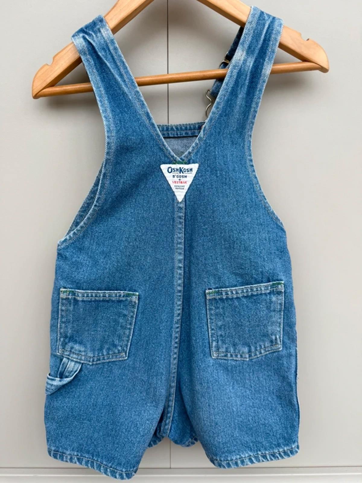 Oshkosh Vintage Denim Shortalls 24M
