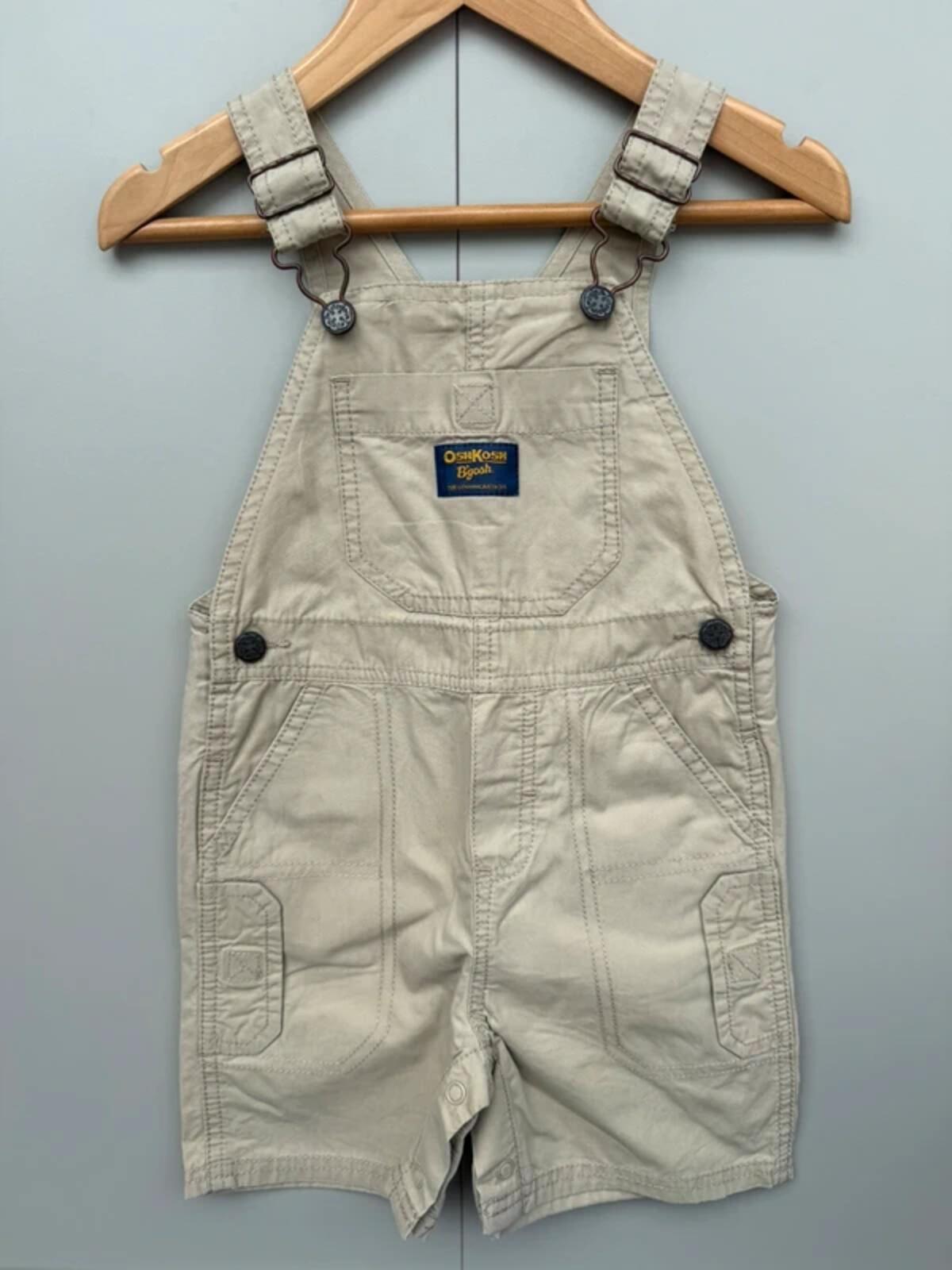 Oshkosh Cargo Sand Shortall Dungarees 24M