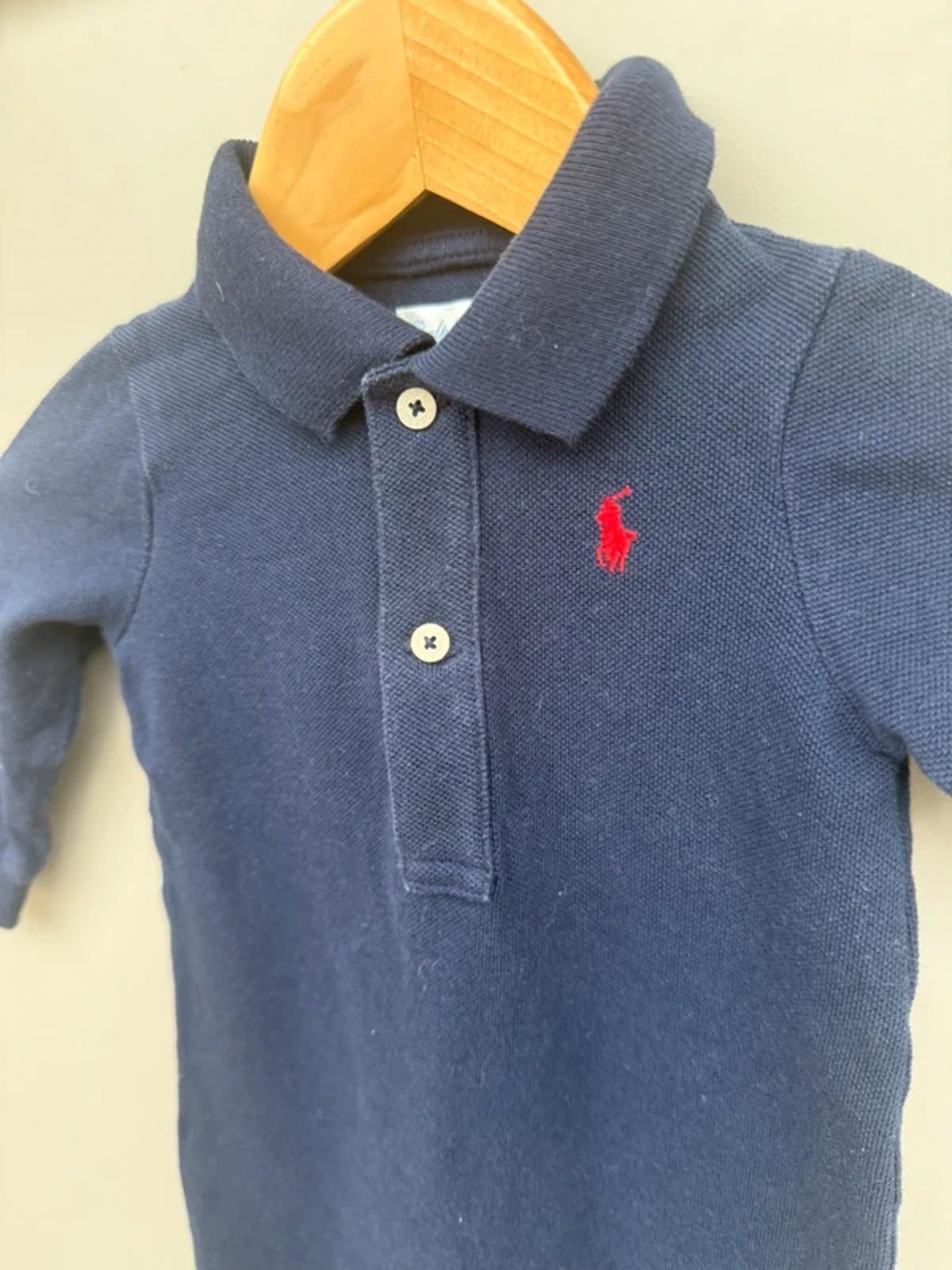 Ralph Lauren Baby All-in-One Romper Polo 6M