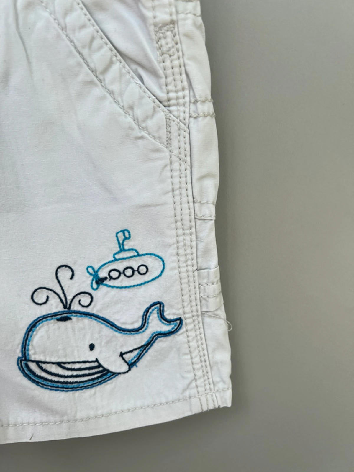 Oshkosh Cotton Shortall Dungarees  9M