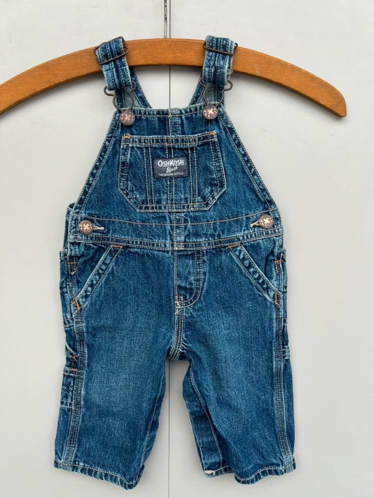 Oshkosh Classic Denim Dungarees 6M