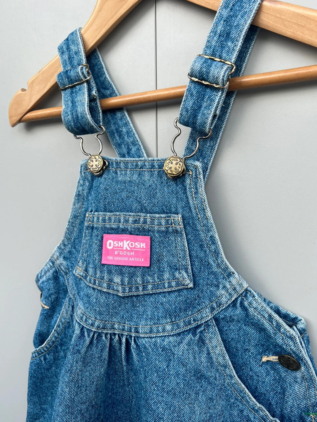 Oshkosh Vintage Dungaree Dress 3T