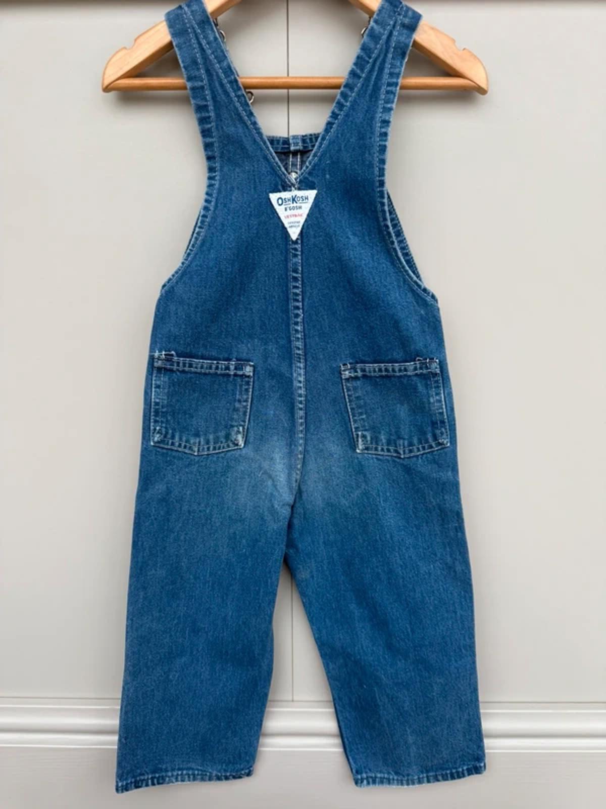 Oshkosh Vintage Denim Dungarees 3T